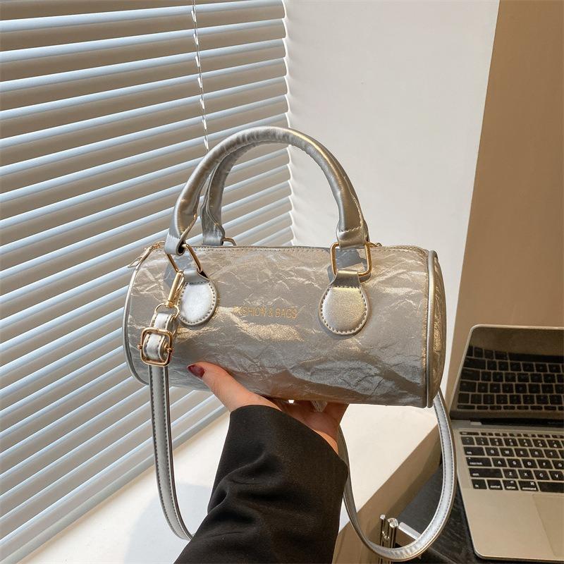 Shoulder bag women's pillow bag niche new retro fashion casual women's messenger handbag portable