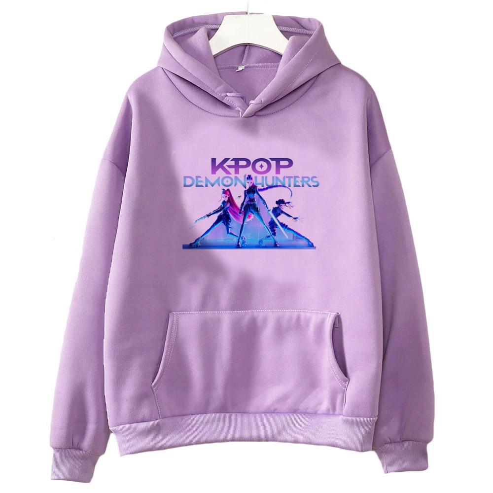 Korean Popular Devil Hunter Hoodies, Korean Popular Men's and Women's Sportswear, Fashion Streetwear Trends, Anime Tops