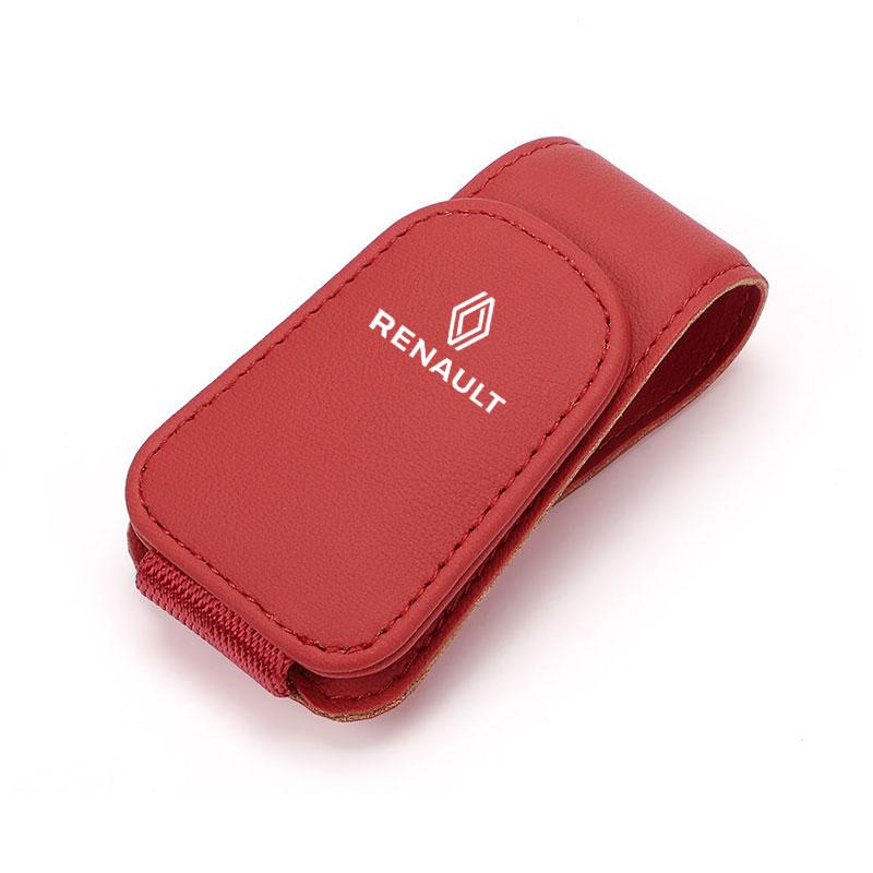 Car Interior Sunshade Card Ticket Storage Glasses Clip Accessories Tool For New Renault Clio Megane Logan Duster Sandero Captur Y999
