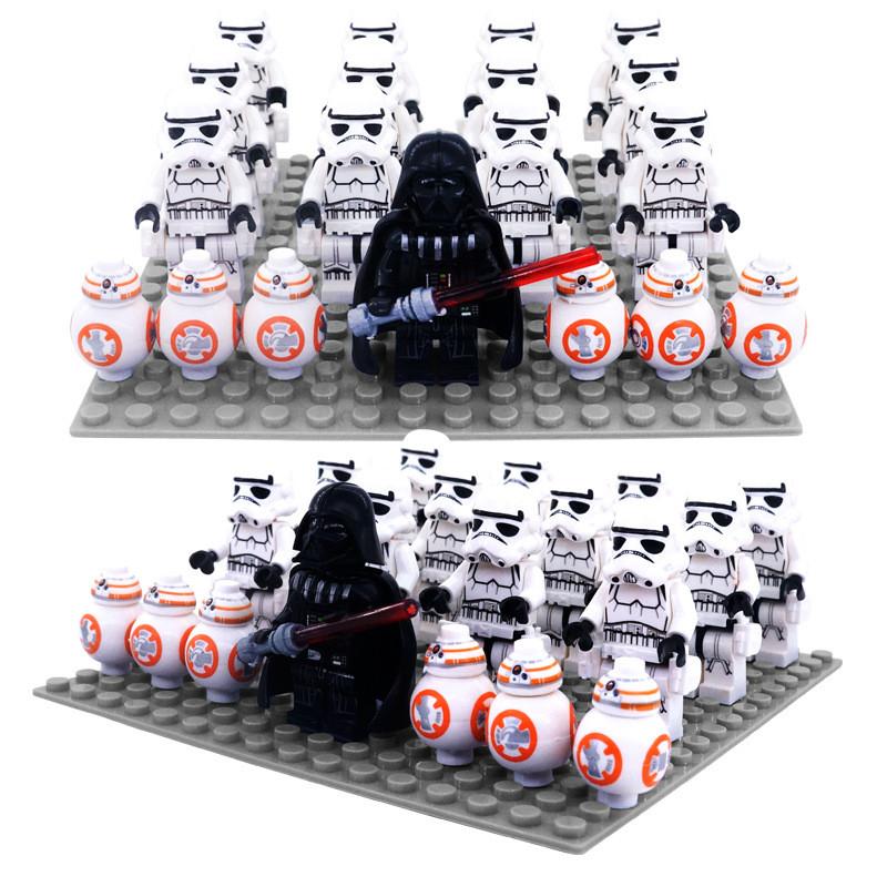 Çocuklar ve Koleksiyonerler İçin Kendin Yap Montajlı Star Wars Plastik Yapı Blokları Oyuncak Seti