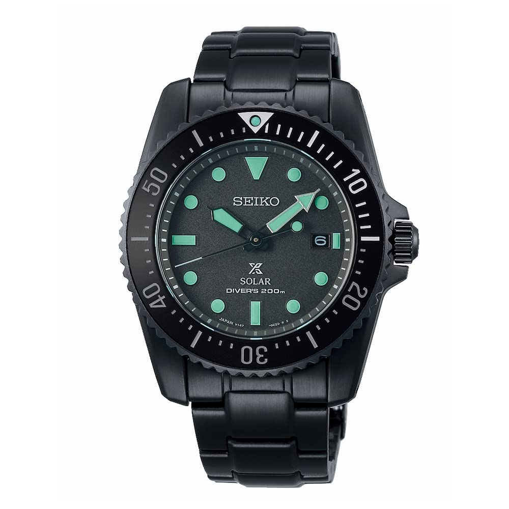 

Годинник Prospex The Black Series Limited Edition SBDN081 Black [Seiko Watch] чоловічий сірий колір