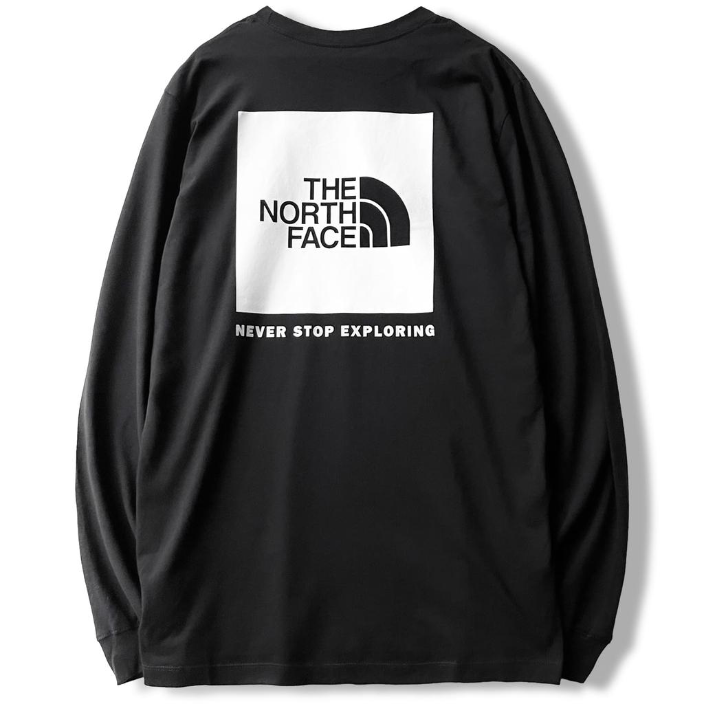The North Face Black Box NSE Size Long Sleeve Men's Tee, L, T-Shirt