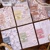 RetroStory Lace Series: Romantic Dreamy Retro Ita Bag Journal Background Paper Pack