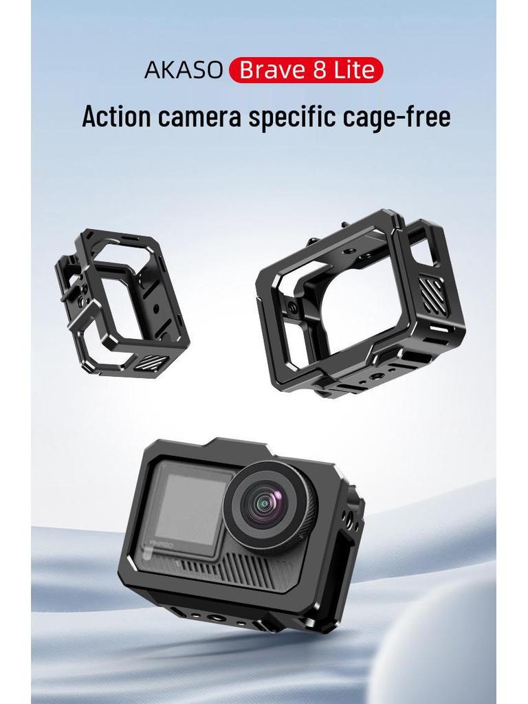 Aluminum Alloy Protective Frame for AKASO Brave8 Action Camera Accessories