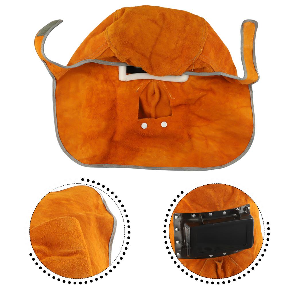 Solar Auto Dimming Filter Lens Welder Leather Cover Welding Helmet Hood Solar Auto Dimming Filter Lens Welder Leather Cover