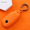 Leather Car Remote Key Case Cover Shell For Bmw 7 Series I7 X7 Ix Lci X1 U11 G70 G09 G21 F40 M3 M4 Xm U06 G81 Ix3 Accessories