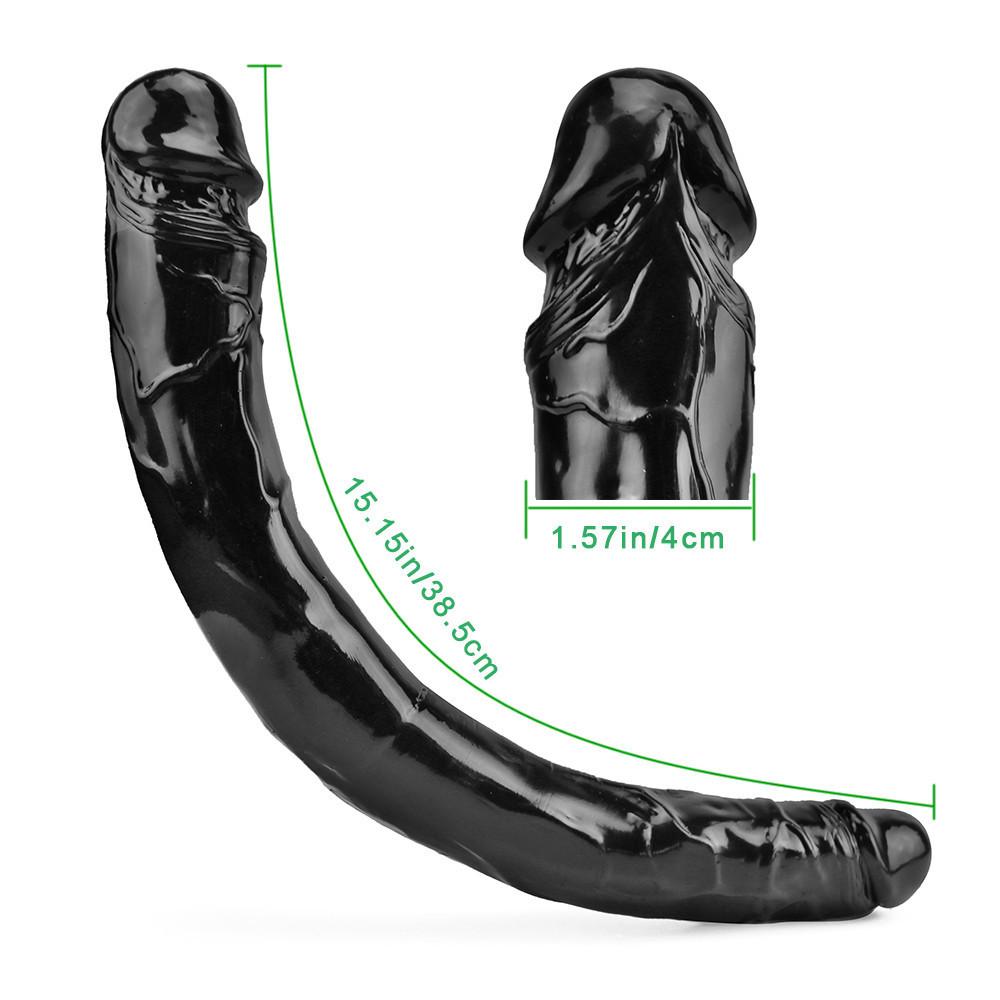 MoDi 4 Shapes Double Head Dildo Long Realistic Double Ended Flexible Penis for Women Masturbator Sex Toys for Lesbian Gay