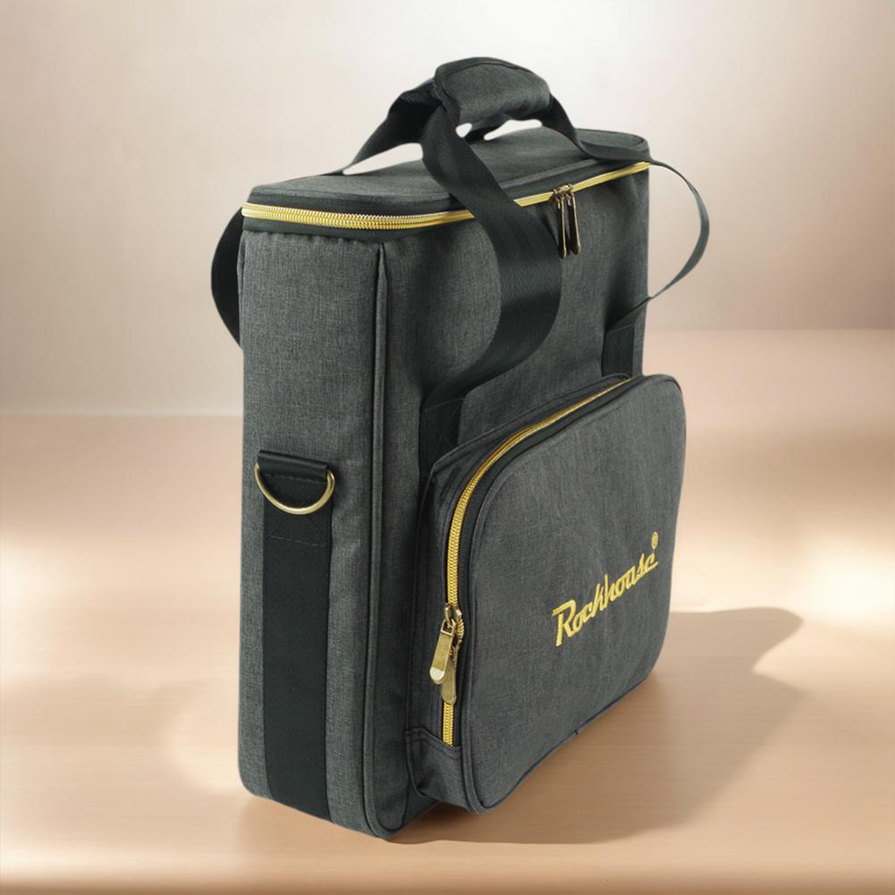 Vinyl Records Carrying Bag Dust Prooof Vinyl Records Storage Handbag Wear Resist Thicken Padded CD Bag for 12 Inch Vinyl Records