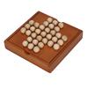 Chess Set Wooden Travel Portable Interesting Stress Relief Chess Pieces Board Game for Elderly