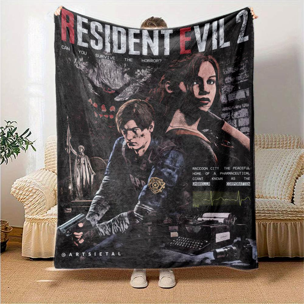 Resident Evil Blanket, High quality Comfortable for All Seasons, Home Decor, Warmth and Comfort