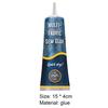 50g Sew Glue Multifunctional No Smell Portable Ultra-stick Quickly Mends Fabric Glue for Home
