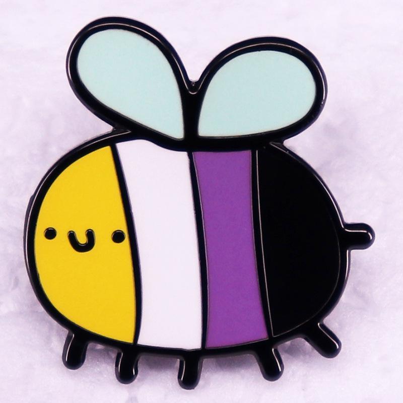 

Non-Binary Bee Brooch