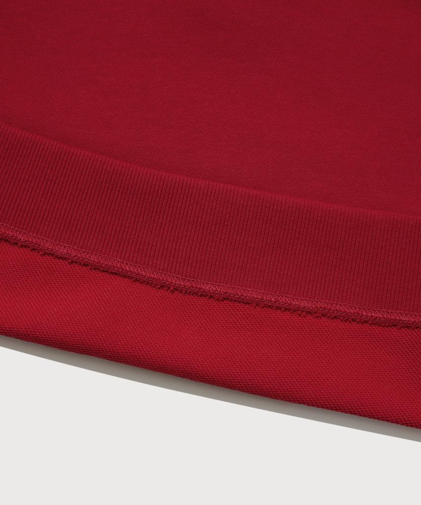COVERNAT WOMAN Half-Zip Sweatshirt Red