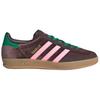adidas Women's Gazelle Indoor 'Dark Brown Pink Green Velvet' Women's Sneakers JI2714