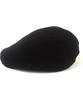 Simple Linen Black Hunting Cap Beret