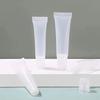 Clear Plastic Refillable Lip Balm Tubes Angled Nozzle for Precise Application Small Cosmetic Containers Empty Bottle
