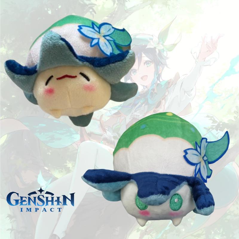 Impact Barbatos Genshin Floating Fungus Plush Toy Doll Home Decoration Gift Fans