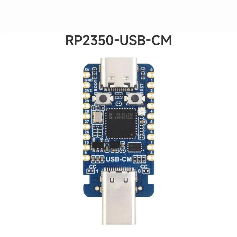 1 Stück RP2350 USB C Entwicklungsplatine Kompakt Leicht Open Source Platine für Raspberry Pi Pico2 Wearable Gesundheitsgerätetests