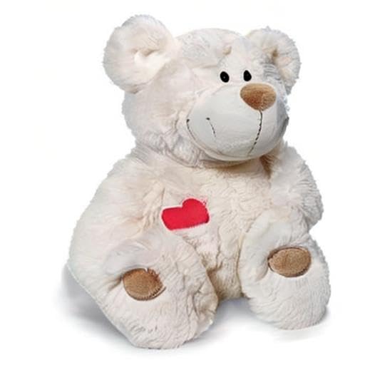 NICI Love Bear Classic White 120cm Plush Toy, Extra Large, Perfect Gift, Large Teddy Bear, 3088612