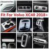 Raammechanisme / Stuurwiel / Versnellingspookpaneel / Koplamp / Airco Afdekking Trim Voor VOLVO XC40 2018 - 2025 Accessoires Interieur