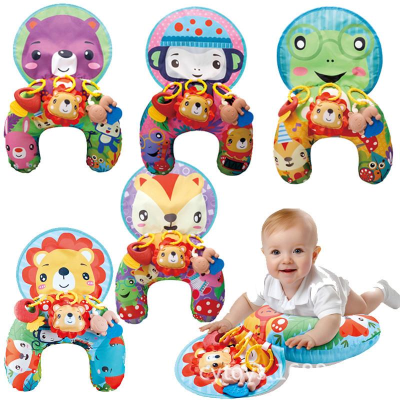 Baby Bauchlage Kissen mit Ton und visueller Entwicklung für die Früherziehung