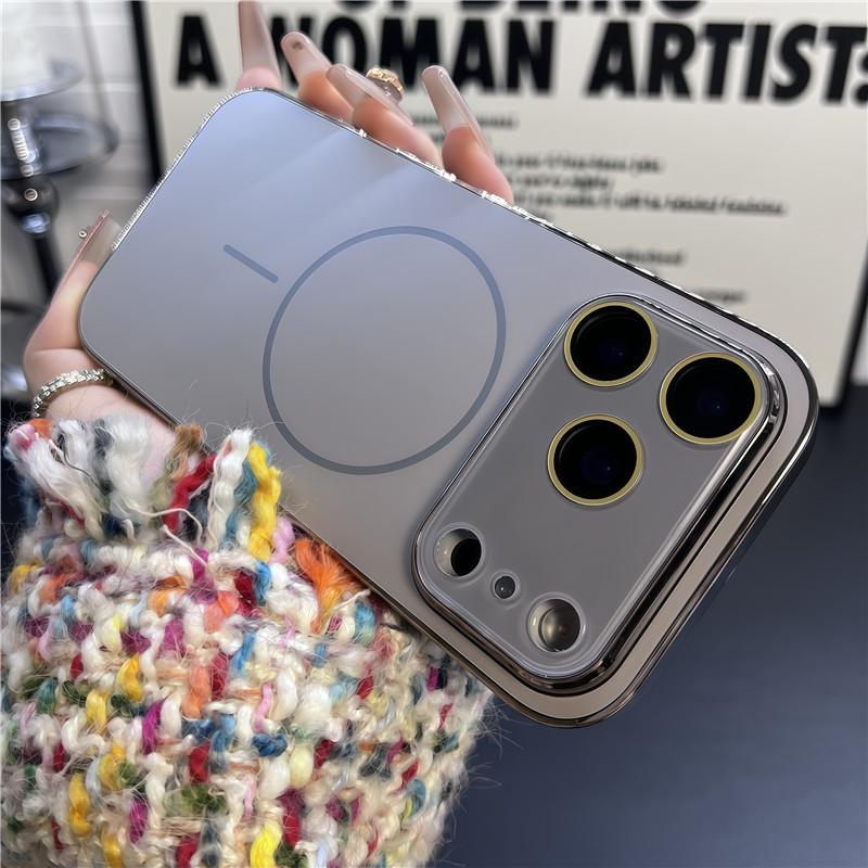 Apple 17 Pro Max Magnetische iPhone 16 Hülle: 15 Farben, Linsenschutz