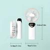 Electric Portable Fan Air Conditioner Mini Cooler Rechargeable Handheld Fans for Home Outdoor Hand Usb Conditioning Blades Fan