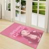 Ariana Grande Pink Vibes Carpet Rug Soft Washable Antislip Home Living Room Sofa Mats Personalized Christmas Rug