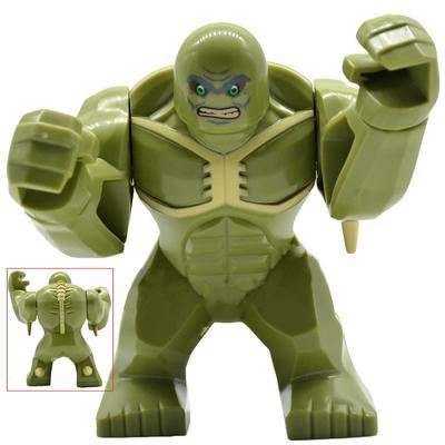 Non-Toxic Superhero Lizard Mini Anime Doll Avenger Superhero Hulk Building Block Doll Children Toy Children'S Birthday Gift
