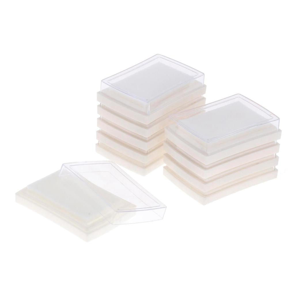Creative DIY Ink Pad Blank Set Rubber Stamps Empty Ink Pad Stationery Album for Scrapbooking Paper Decoration