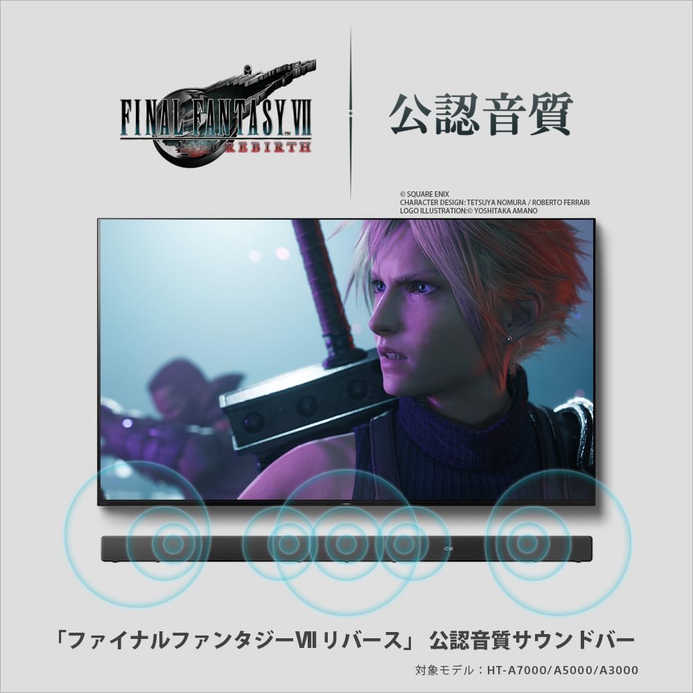 Sony Soundbar Dolby Atmos High Resolution 8KHDR HDMI Included Bluetooth Compatible Black HT-A5000 5.1.2ch DTSX