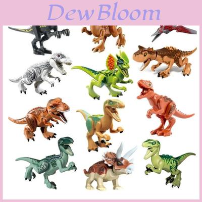 77001 Montagem de Dinossauro DIY Tiranossauro Rex Conjunto de Brinquedo de Blocos de Construção Pequenos Para Meninos