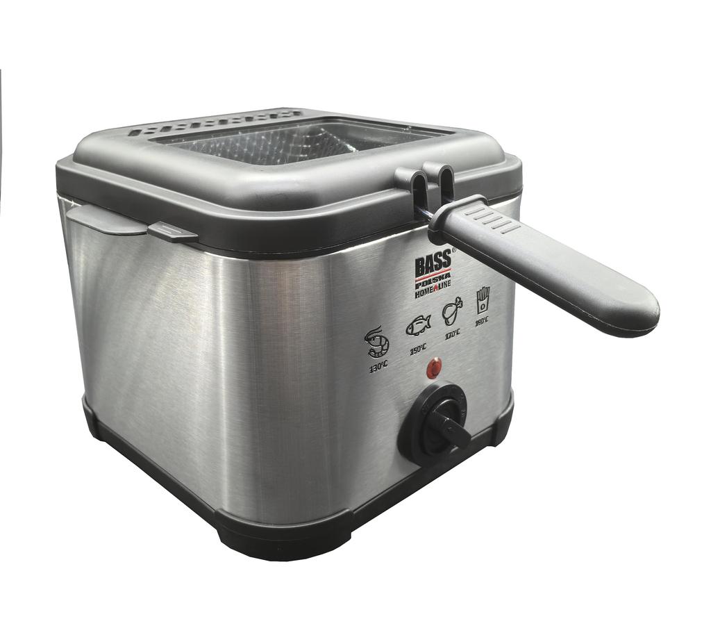Traditionelle Fritteuse zum Frittieren in heißem Öl 3L
