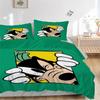 3pcs Disney Goofy Quilt Cover Set - Soft and Cozy Bedroom, Guest Room and Dorm Decorative Bedding 3-Piece Set 1 Quilt Cover + 2 Pillow Shams.Q021