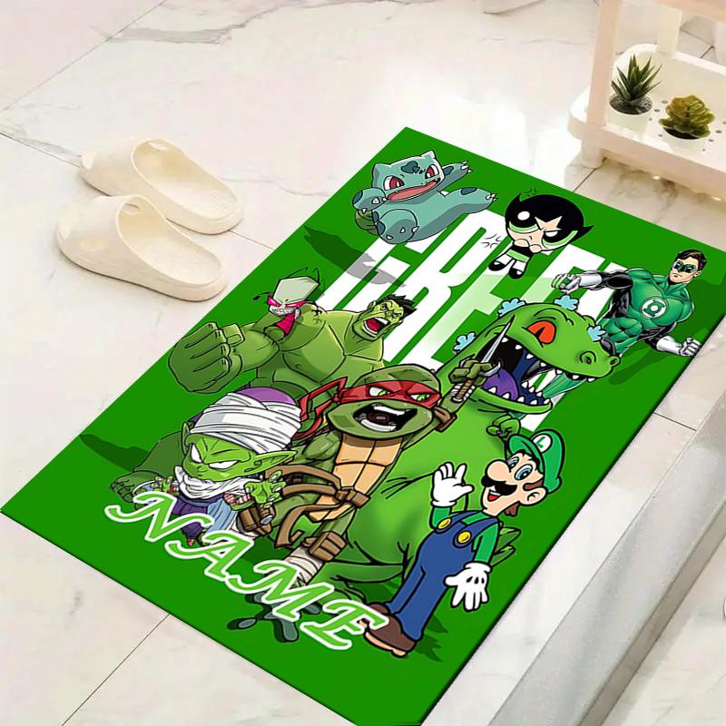 Custom 1Pc Pokmon Adventure Rug Office Carpet Indoor Outdoor Entrance Doormat Nonslip Soft And Comfortable Living Room D2915200