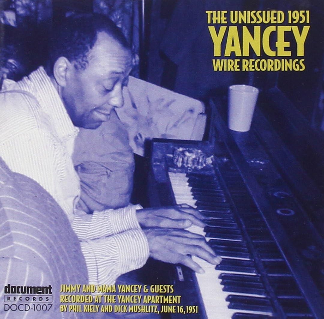 

CD JIMMY YANCEY - Unissued 1951 Yancey Wire Recording Japan Jazz Used