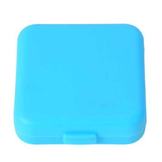 Pill Organizer with Buckle Sealing Design 4 Compartments Dose Management Container Moisture Proof Pill Storage Portable Pill Box for Travel Daily