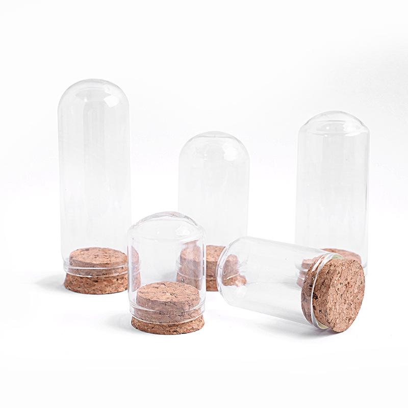 30mm Cork Glass Bottle - Small Capacity for Reagents, Wishes, or Messages