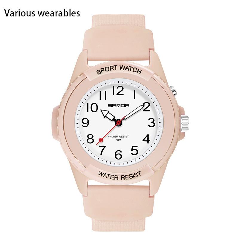 New Style Single Movement Electronic Watch Outdoor Sports Fashion Watch Light Movement