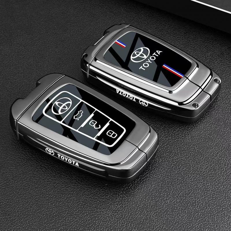 Suitable for Toyota Key Cover: Prado, Venza, Levin, Avalon, CHR Car Buckle Shell