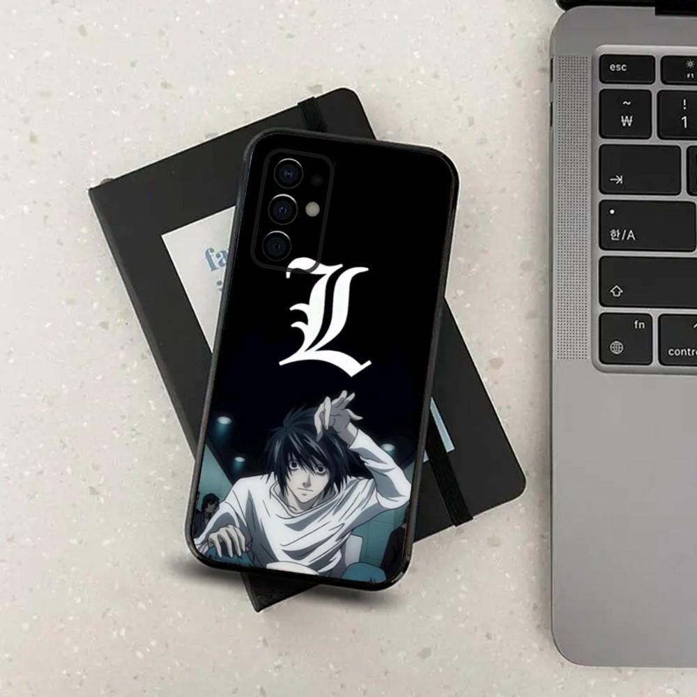 L-Lawliet D-Death Note Phone Case For Samsung S24,S21,S22,S23,S30,Ultra,S20,Plus,Fe,Lite,Note,10,9,5G Black Soft Cover
