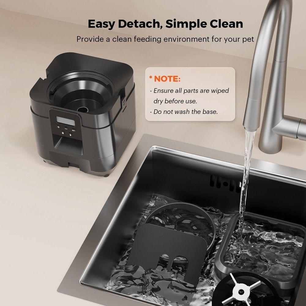 Button/WIFI Version 2L Smart Cat Feeder APP Control Cat Automatic Feeder Pet Dog Bowl  Home