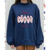 Autumn Women's European Size Loose Heavyweight Mid-High Neck Hoodie
