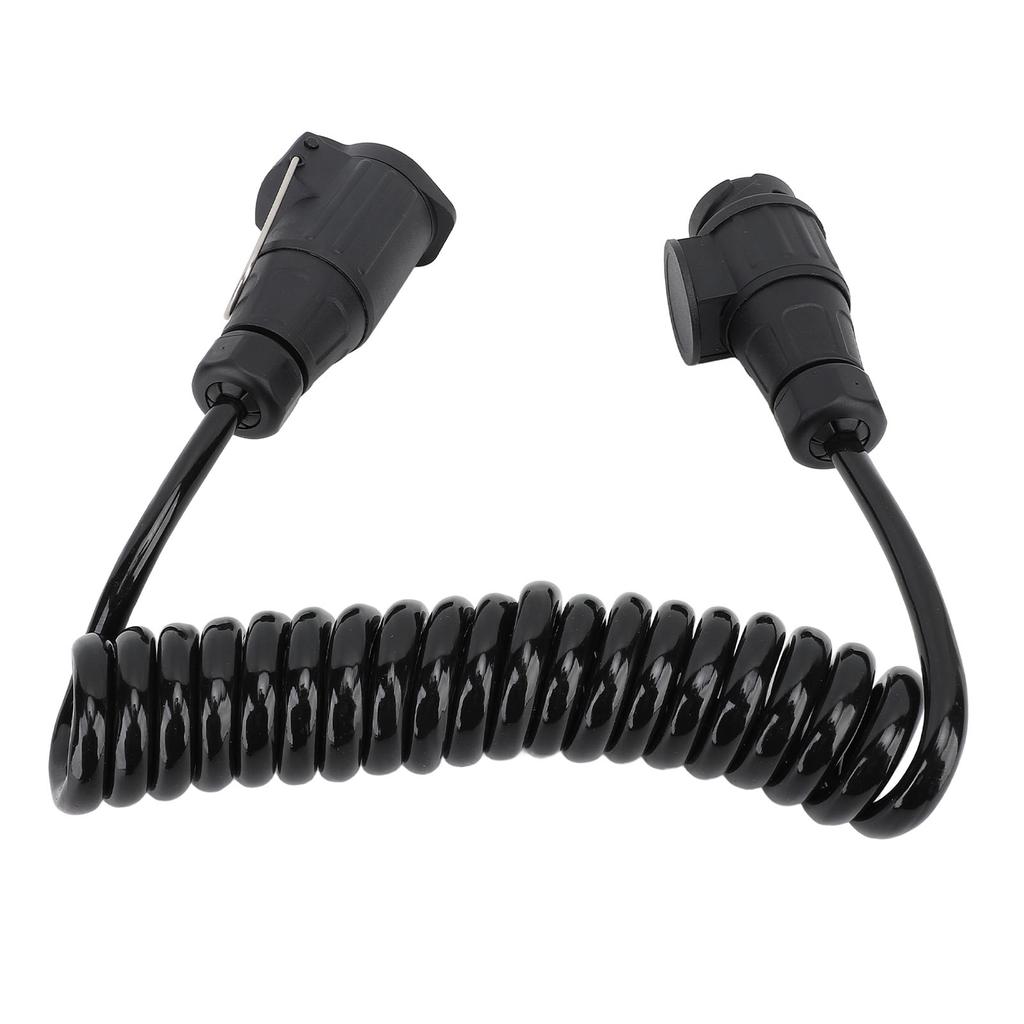 13Pin to 13Pin Trailer Wiring Connector 13 Way Round Extension Plug Adapter for Trailer RV Caravan Boat
