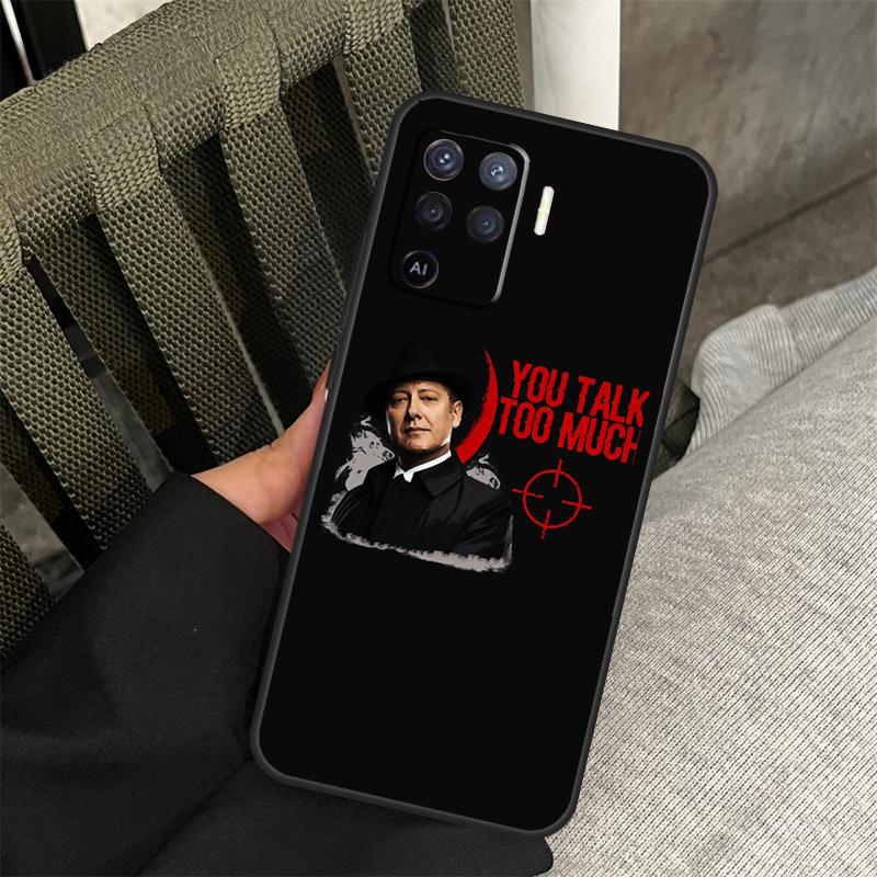 TV Series The Blacklist Case For Oppo A78 A98 A80 A40 A60 A18 A38 A58 A15 A17 A77 A74 A94 A54 A57S A16 A76 A96 Cover