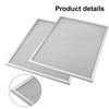Jeu de 2 Filtres en Aluminium de Remplacement pour Hotte Aspirante Pour Robinhood 103793 Convient aux Modèles Alto RA6WH 600 CHEF RF2A60 RF2A91 RF3A60