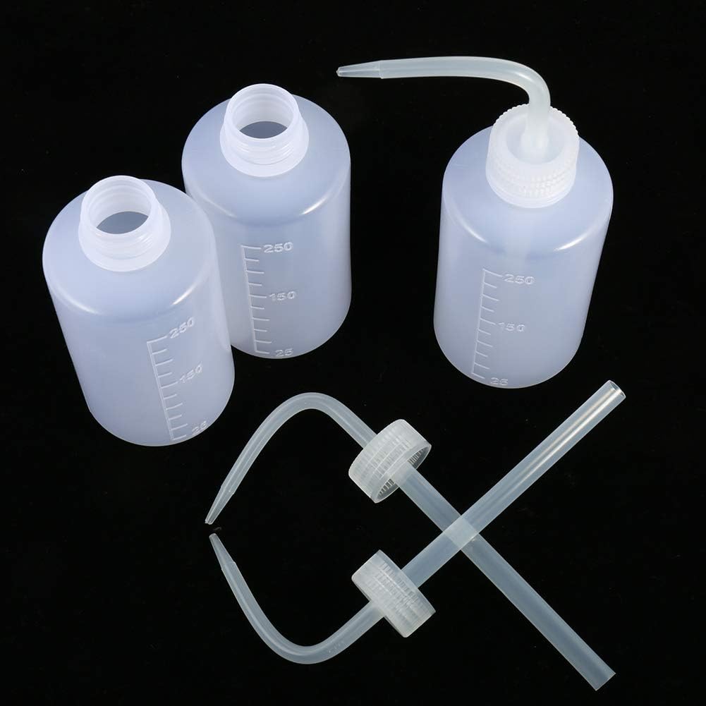 150/500/1000ml Tattoo Diffuser Squeeze Bottle White Plastic Soap Washing Cleaning Lab Squeeze Bottles for Chemistry Industry