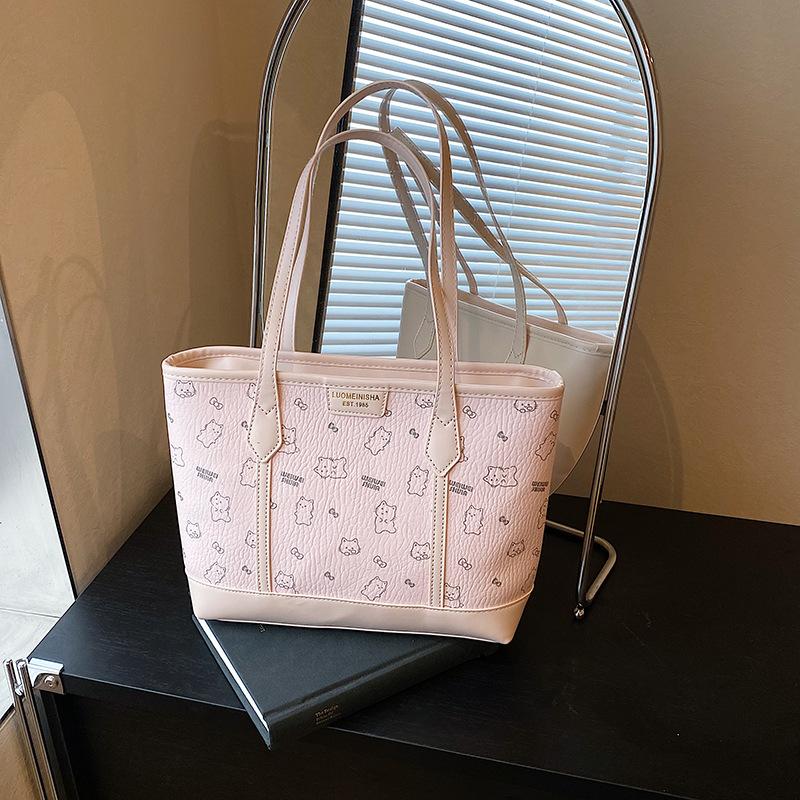 Tote Bag Large Capacity Bag Women's New Summer Fashion Armpit Bag Class Commuter Shoulder Bag
