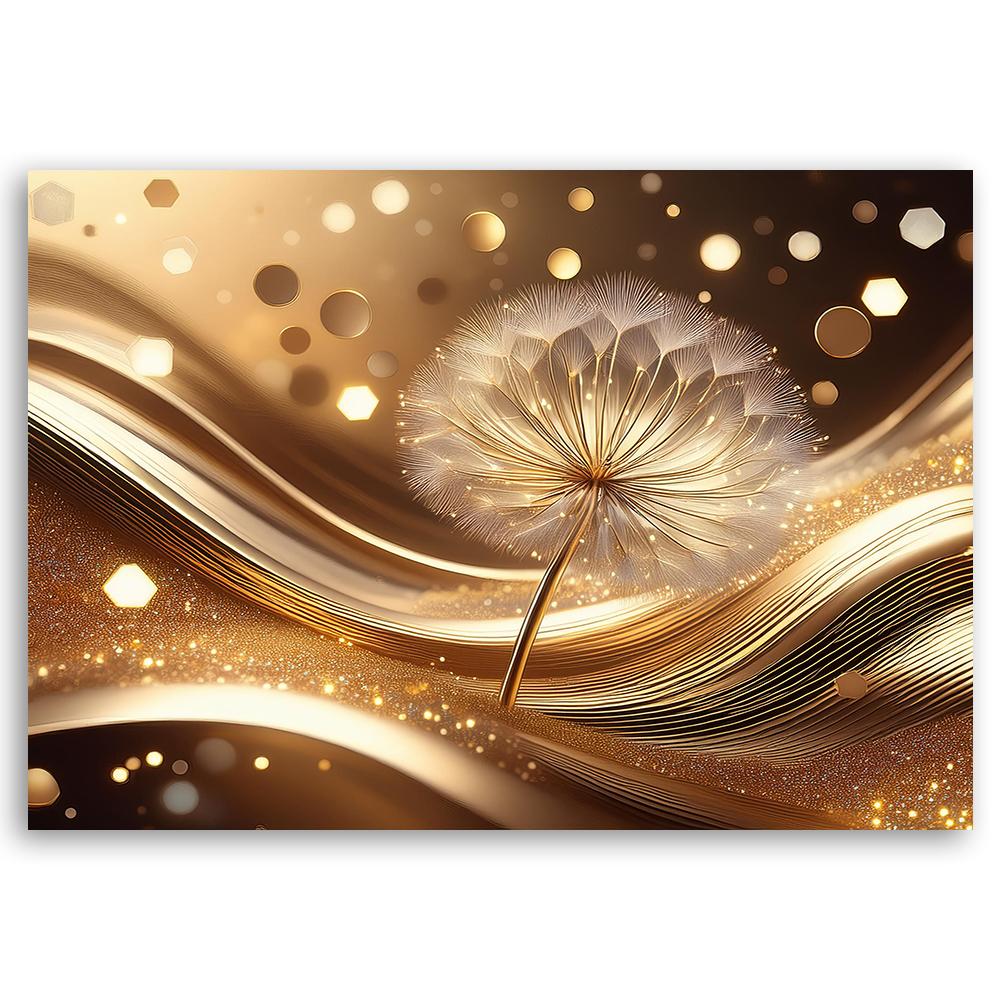 Canvas print, Flowers, dandelion clock, glamour