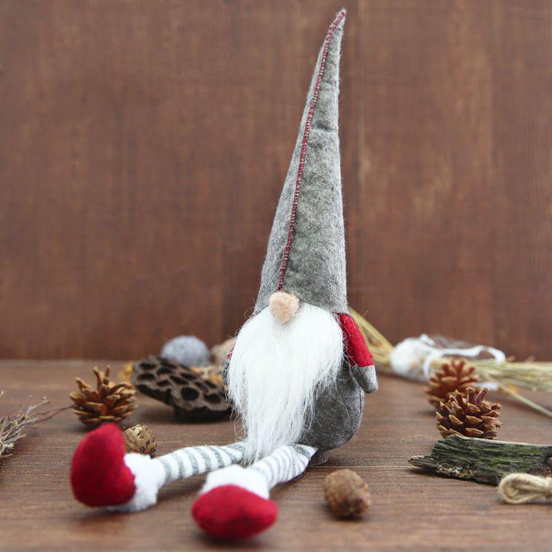 Santa Christmas Claus Doll Toy Christmas Table Ornaments Decoration For Gx Home